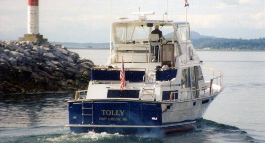 Robert Merland Tollefson last cruise